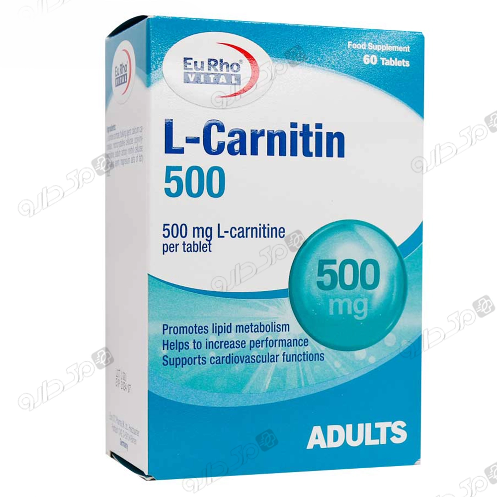 ال کارنیتین 500 میلی گرم یوروویتال